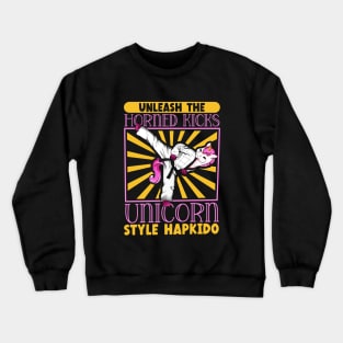 Unicorn does Hapkido Crewneck Sweatshirt